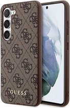 Coque Arrière Guess 4G - Samsung Galaxy S24 Plus (S926) - Marron
