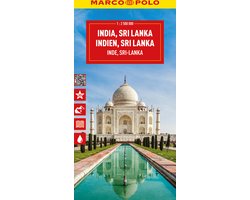 Marco Polo Maps - India, Sri Lanka, Nepal, Bangladesh Marco Polo Map