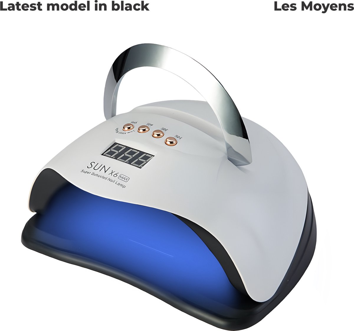 Les Moyens UV LED Lamp Nagels 66 Leds Sun x6 max Nagel UV Lamp -Nagellamp