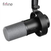 Fifine XLR Dynamic Microphone PC - Microphone USB pour Streaming, Podcast, Studio, Gaming - PS4/5, Mac, Mixer