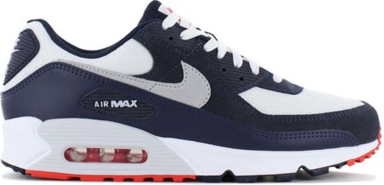 Nike Air Max 90 - Heren Sneakers - Blauw/Wit - Maat 48.5