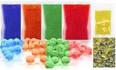 Perles d'eau - 100 000 pièces de 5 couleurs différentes - Boules absorbant Water - Gel - Boules Blaster
