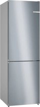 Bosch Serie 4 KGN362IDF réfrigérateur-congélateur Autoportante 321 L D Acier inoxydable