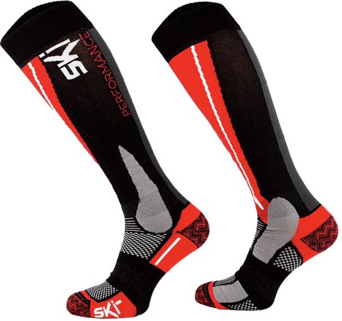 Comodo Skisokken Polyamide SKIUL Zwart