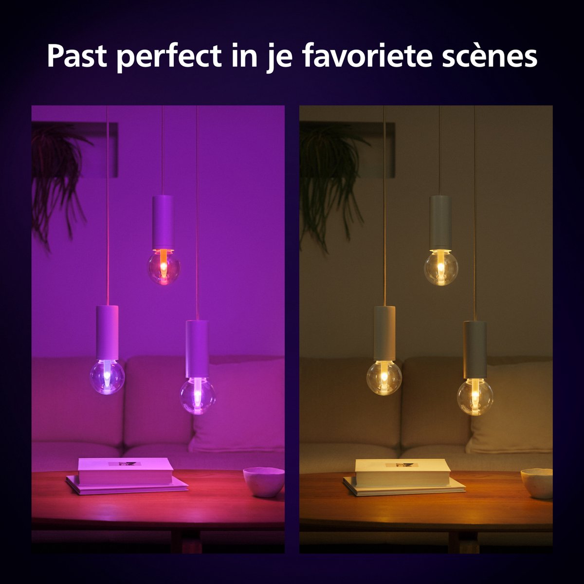 Philips Hue Lightguide edisonlamp ST72 - wit en gekleurd licht - E27 — afbeelding 6