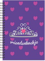 Vriendenboekje Meisje | Fotofabriek Vriendenboekje | A5 | 140+ Pagina's | Ringband | Prinsessen Vriendenboekje | Book of friends | Vriendenboek