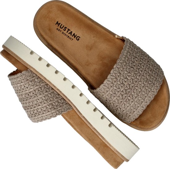 Mustang slipper - Dames - Taupe - Maat 43