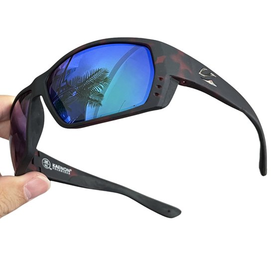 Livano Polaroid Zonnebril Voor Heren - Zonnenbrillen - Zonnenbril - Sun Glasses - Sunglasses - Techno Bril - Rave & Festival - Premium Quality - Magma