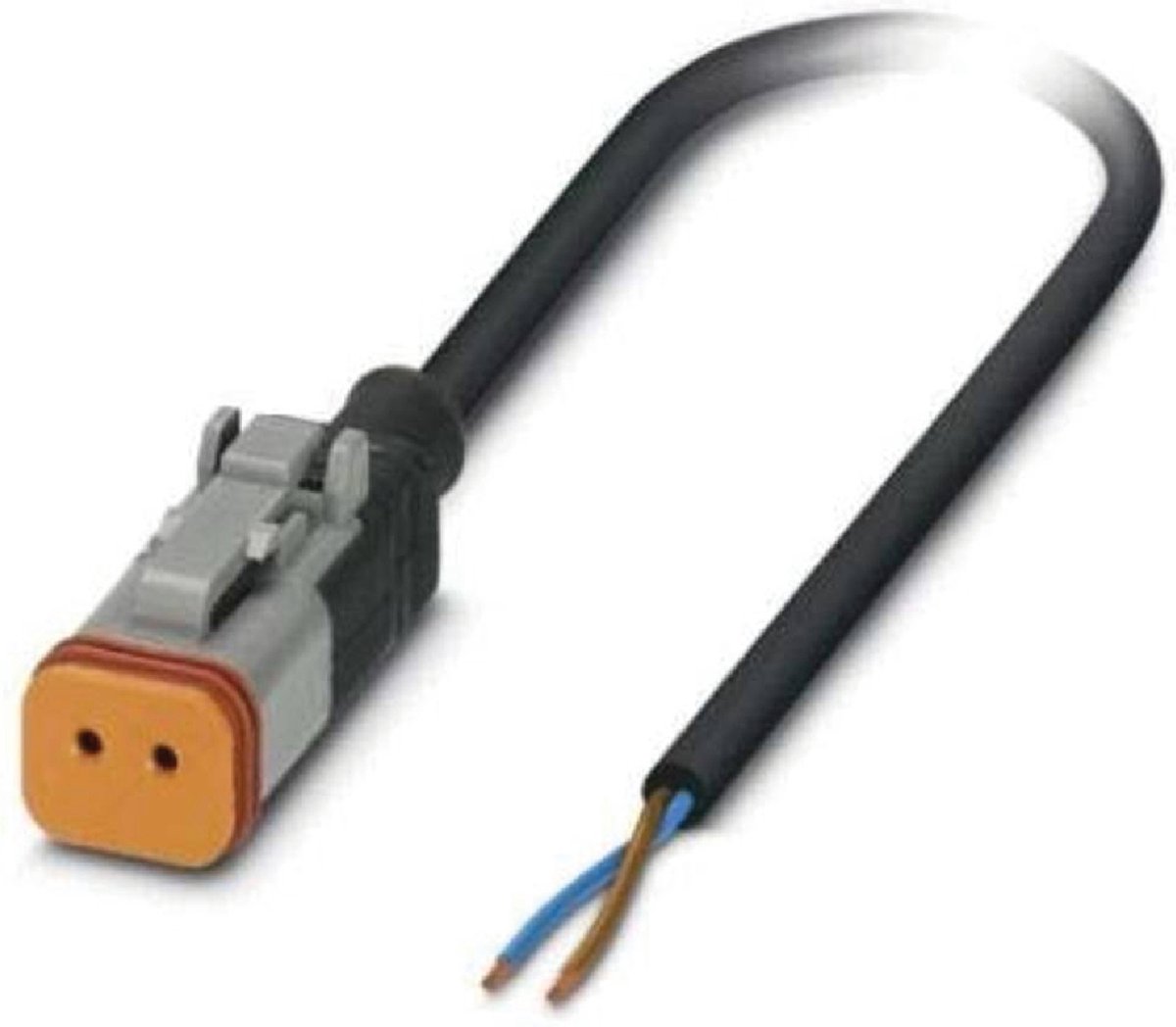 Phoenix Contact 1410733 Sensor/actuator connector, geassembleerd Aantal polen: 2 Bus, recht 3.00 m 1 stuk(s)