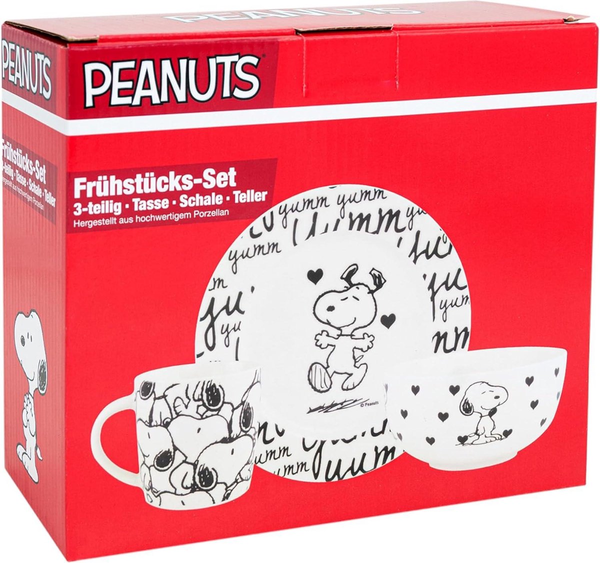 UNITED LABELS The Peanuts Snoopy 500ml Schüssel-Set | SATURN