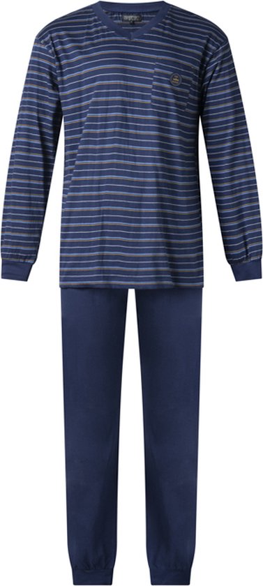 Heren pyjama 411690 van Outfitter in navy maat XL