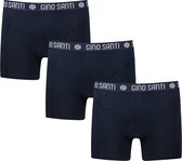 Gino Santi Boxers Comfort 3Pack Marine | Taille S