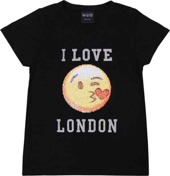 Zwarte I Love London blouse