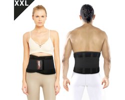 NAZROM® Rugbrace - Rugband Voor Onderrug - Rug & Houding Corrector voor Onmiddellijke Rugondersteuning, Pijnverlichting en Draagcomfort - Postuur Corrector - XXL