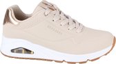 Skechers Uno - Golden Air Dames Sneakers - 177094 NAT Lichtbeige/Goud - Maat 37