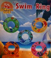 Zwemband - 45 cm - Groen - Tropische Vissen - Zwemring - Kinderen - Peuters - Kleuters