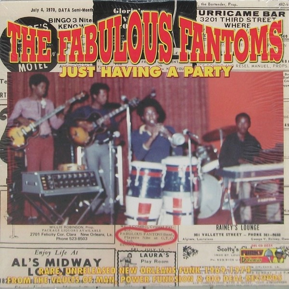 The Fabulous Fantoms - Just Having A Party (LP)