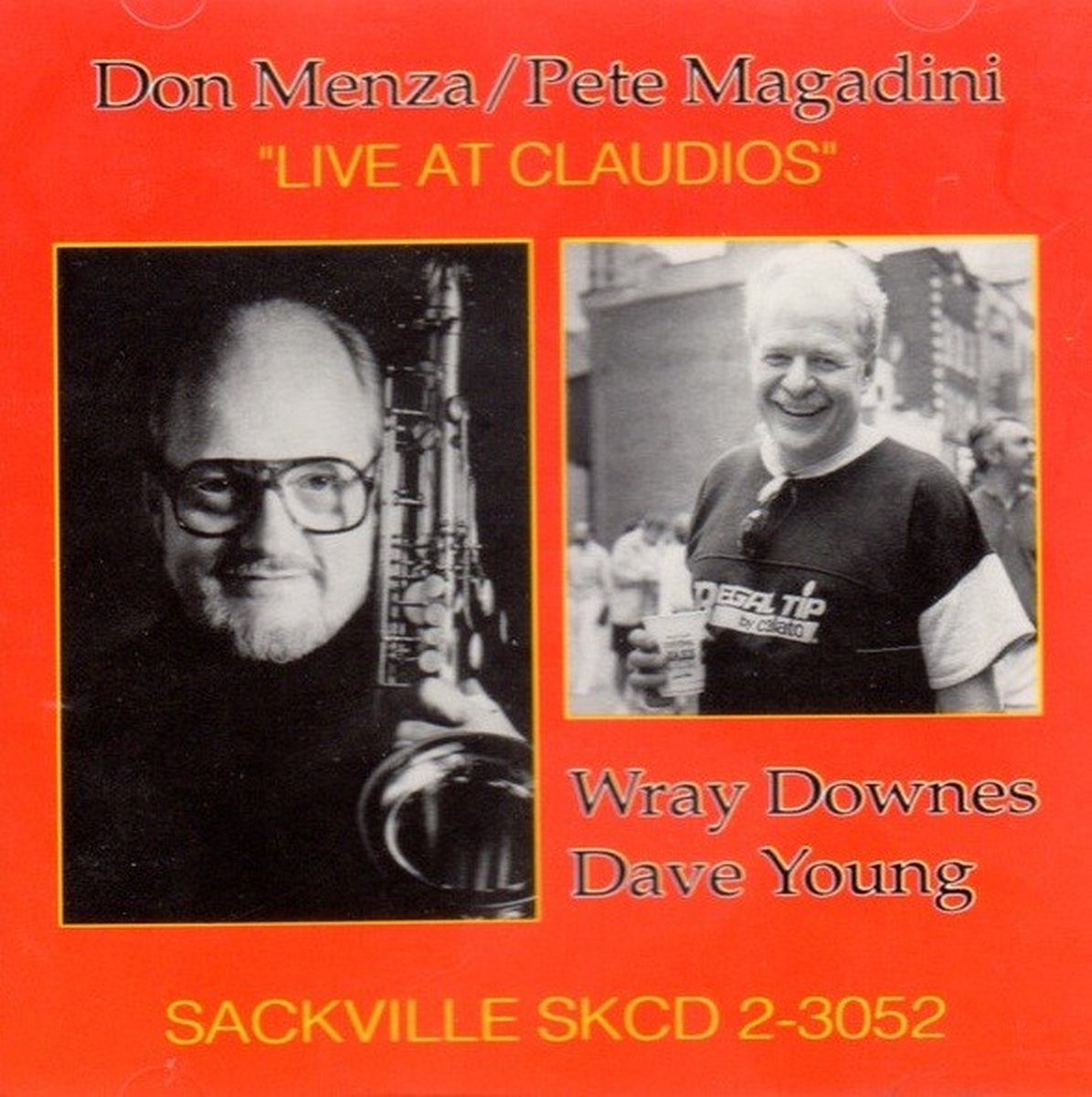 Don Menza & Pete Magadini - Live At Claudios (CD)