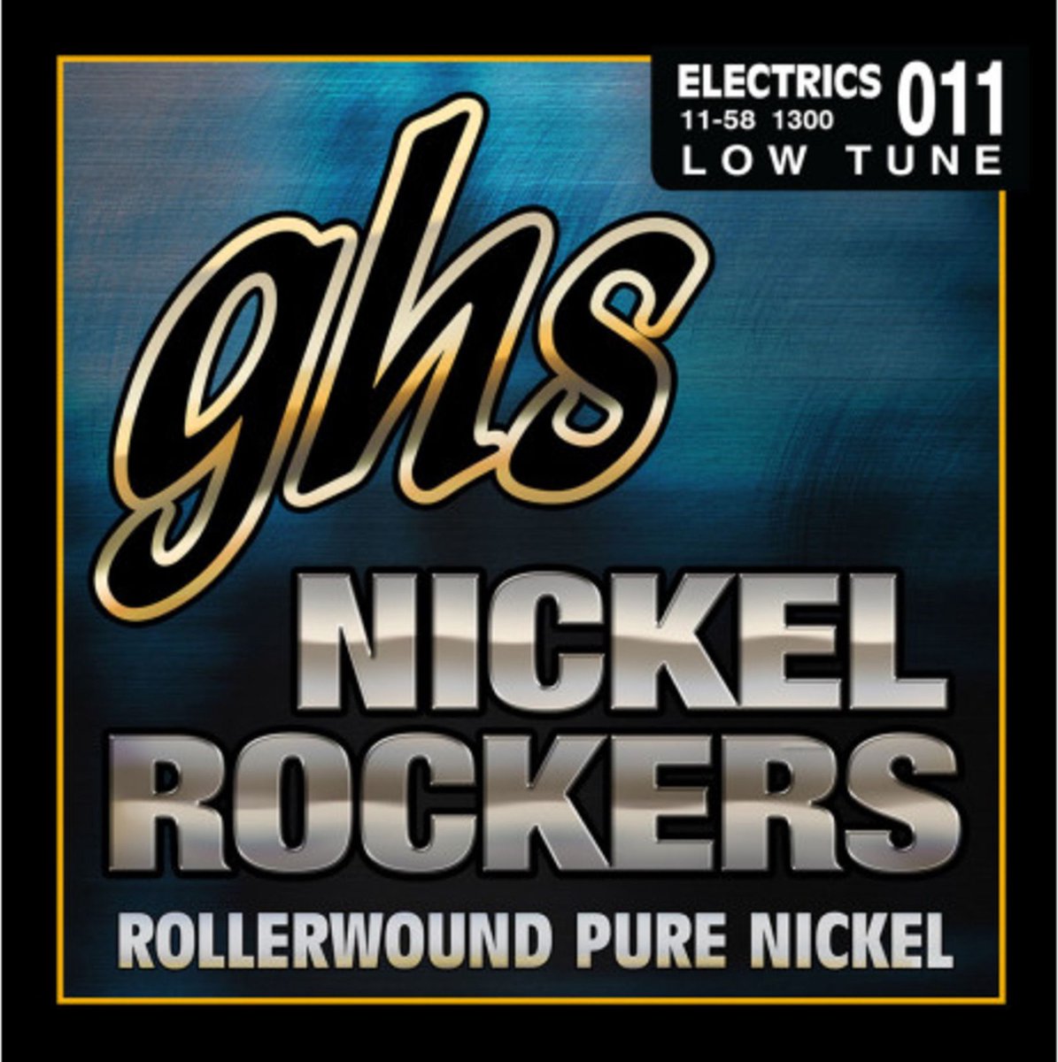 GHS E-Git.snaren,11-58,nikkel Rockers Rollerwound - Elektrische gitaarsnaren