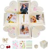 Verrassingsdoos Handgemaakt - Creatief Cadeau voor Valentijnsdag en Huwelijk - Multifunctioneel Ontwerp met Persoonlijke Touch - 20x20x20 cm