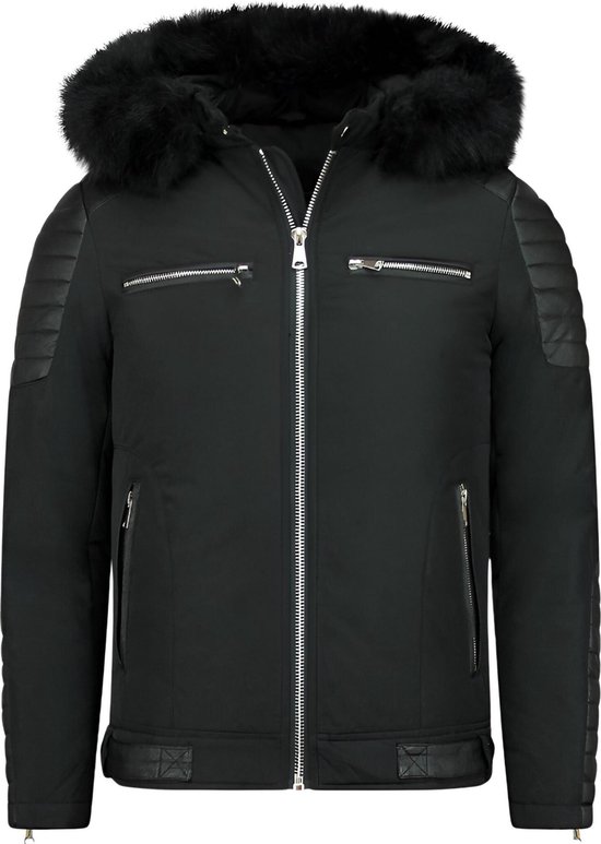 Veste Homme Enos Taille XL - Noire, Coupe Italienne, Neuf Avec étiquettes