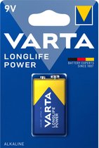 Batterie Varta 6LR61 V 580mAh Haute Energie
