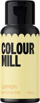 Colour Mill Aqua Blend Voedingskleurstof op Waterbasis - Lemon - 20 ml
