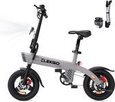 ELEKGO Elektrische ELEKGO Elektrische Fiets EG01 - 14 Inch City Commuter EBike met 36V 7.8Ah Lithium Batterij - Volwassenen en Jongeren E-Bike met 250W Motor
