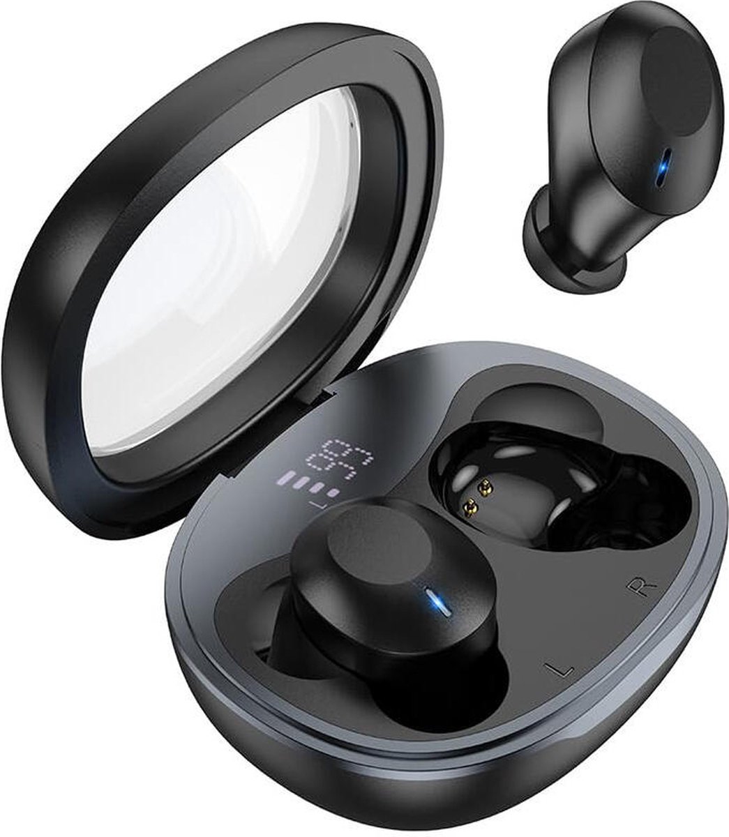 Hoco EQ3 Draadloze Oortjes Smart True Wireless Bluetooth Headset Zwart