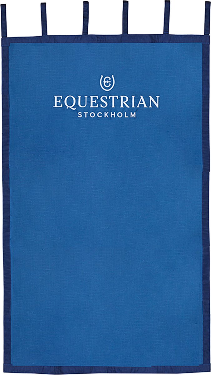 Equestrian Stockholm Stalgordijn Blue Meadow Blauw - Blauw