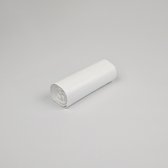 Witte Vuilniszakken | 100 Zakken | 60 Liter | LDPE | 60cm x 72cm - (60 Liter Vuilniszakken, Lekvrije Afvalzakken)
