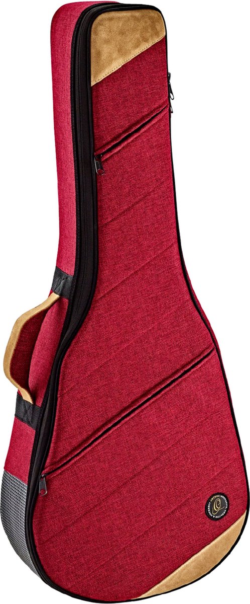 Ortega Softcase 3/4 Classic Guitar Bordeaux Wine - Tas voor klassieke gitaren