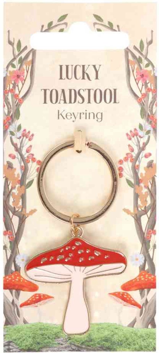 Something Different - Lucky Toadstool Sleutelhanger - Multicolours