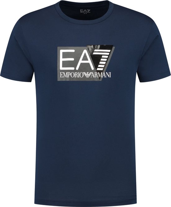 EA7 Cotton Visibility T-shirt Mannen - Maat S