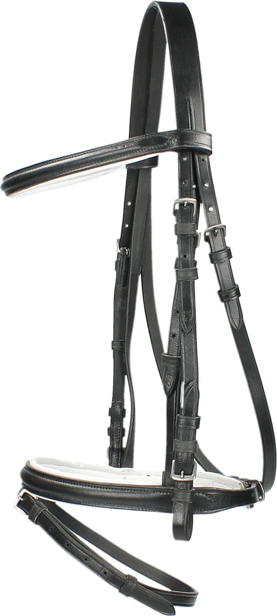 Epplejeck Zeta - Hoofdstel - Zwart/Wit - mt. Paard