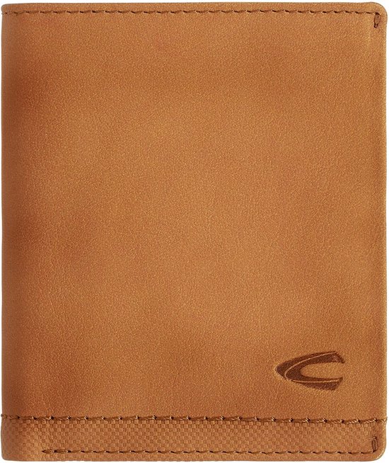 camel active NIMBUS Wallet gemaakt van leer met RFID safe - Maat menswear-OS - Cognac