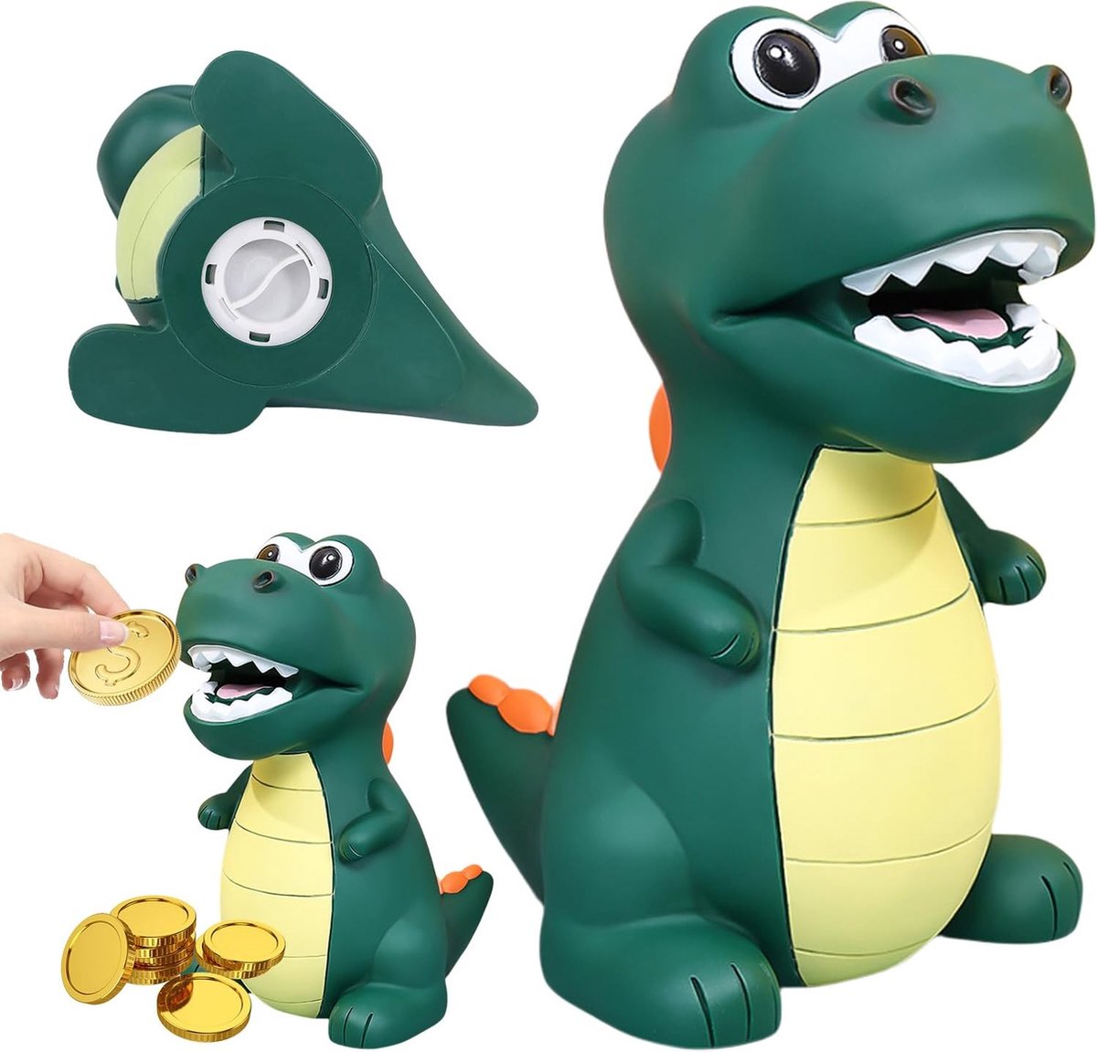 Dinosaurus spaarpot voor kinderen, groot, dinosaurus, spaarpot, anti Dinosaurus spaarpot voor kinderen, groot, dinosaurus, spaarpot, anti