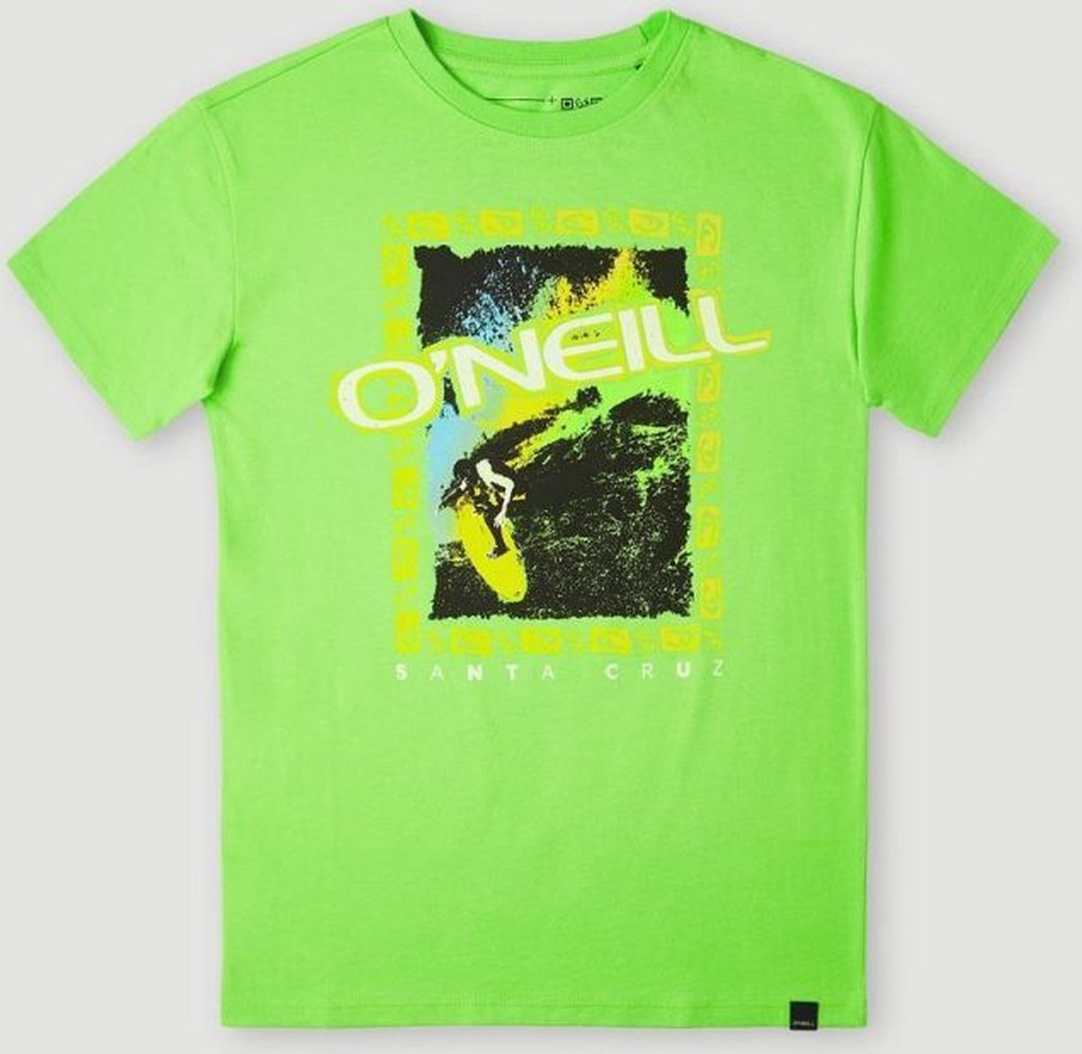 O´neill Anders T-shirt Met Korte Mouwen 14-15 Years Jongen Groen