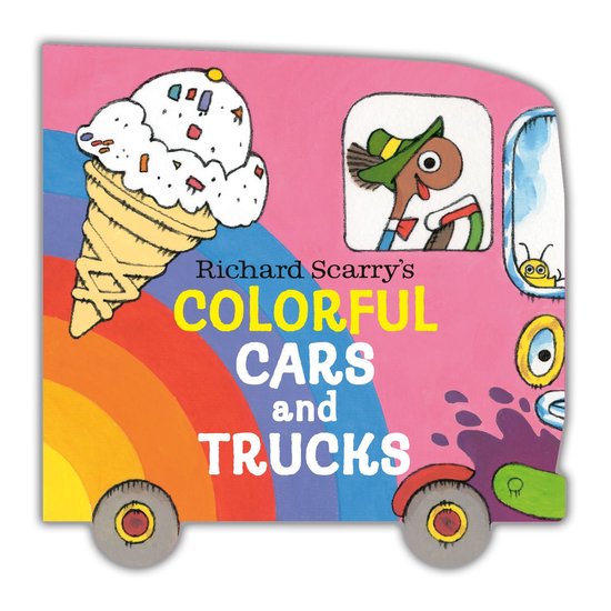 Richard Scarry's Colorful Cars and Trucks - cover