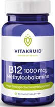VitaKruid B12 1000 mcg Methylcobalamine - 90 tabletten