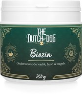 The Dutch Dog Biozin - 250 g - Voedersupplement - Hond en Kat - Huid, Nagels & Haar - Biotine & Zink - Poedervorm