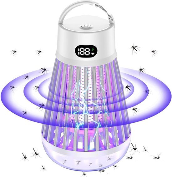 ASPECTEK Elektrische Insectendoder 20W 2800V – Muggenlamp & Vliegenvanger voor Binnen, Insectenval voor Vliegende Insecten (Muggen, Vliegen, Fruitvliegjes), Inclusief 2 Reserve UV-lampen ASPECTEK Elektrische Insectendoder 20W 2800V – Muggenlamp & Vliegenvanger voor Binnen, Insectenval voor Vliegende Insecten (Muggen, Vliegen, Fruitvliegjes), Inclusief 2 Reserve UV-lampen