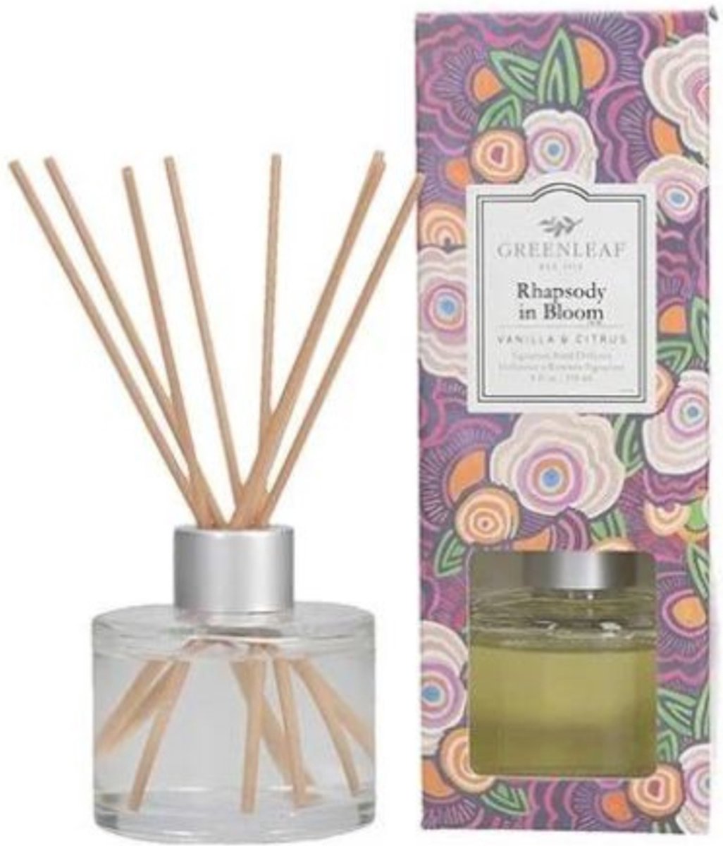 Greenleaf Geurstokjes / Reed Diffuser Rhapsody in Bloom