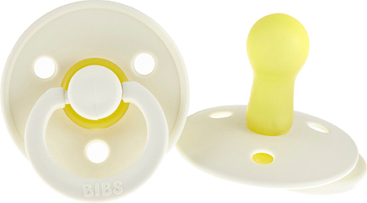 Goedkoopste BIBS Fopspeen 6-18 mdn - Ivory (1 stuk