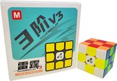 QiYi Thunderclap V3 M - Magnetische speedcube - Nu met gratis kubus standaard van Double W's gifts