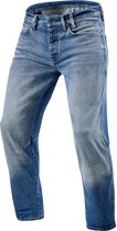 REV'IT! Jeans Salt TF Mid Blue Used L34/W32 - Maat - Broek