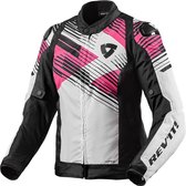 REV'IT! Jacket Apex H2O Ladies Black Pink 40 - Maat - Jas