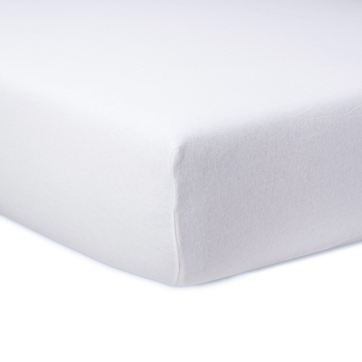 Vitality Pur Luxe Jersey Split Topper Hoeslaken Wit – Extra Zacht & Ademend Stretch Hoeslaken – Perfecte Pasvorm voor Split Topmatrassen tot 15 cm – 140x200cm