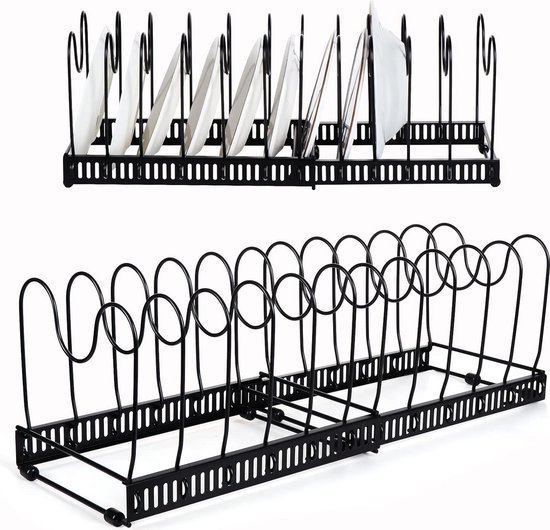Plafondhangend pottenrek 32 inch pottenrek met 12 S-haken | NL