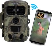 Denver Wildcamera met Nachtzicht en WiFi - 4K Ultra HD - 48MP - WiFi - TrailCam GO app - LCD Scherm - Waterdicht - WCT8026